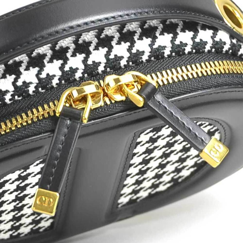 CHRISTIAN DIOR Black Leather Shoulder Bag - Picture 9 of 15